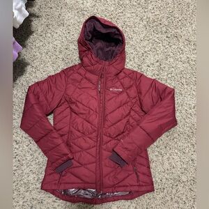 Columbia heavenly hooded jacket